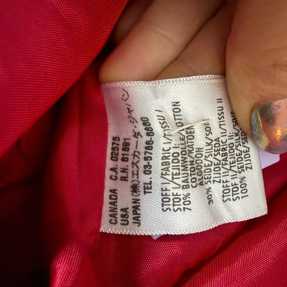 Escada Raspberry Pink Ruffle Front Blazer Silk Lined Jacket 40 US Size 10 - Picture 8 of 9